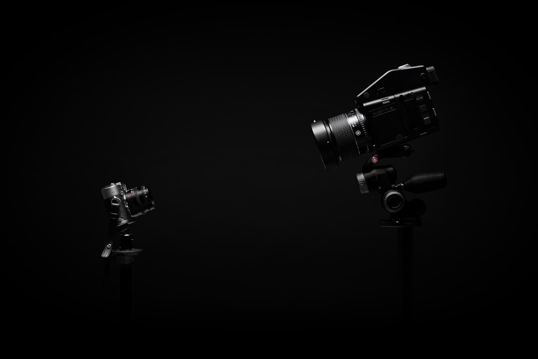 Professional multi-camera video production setup