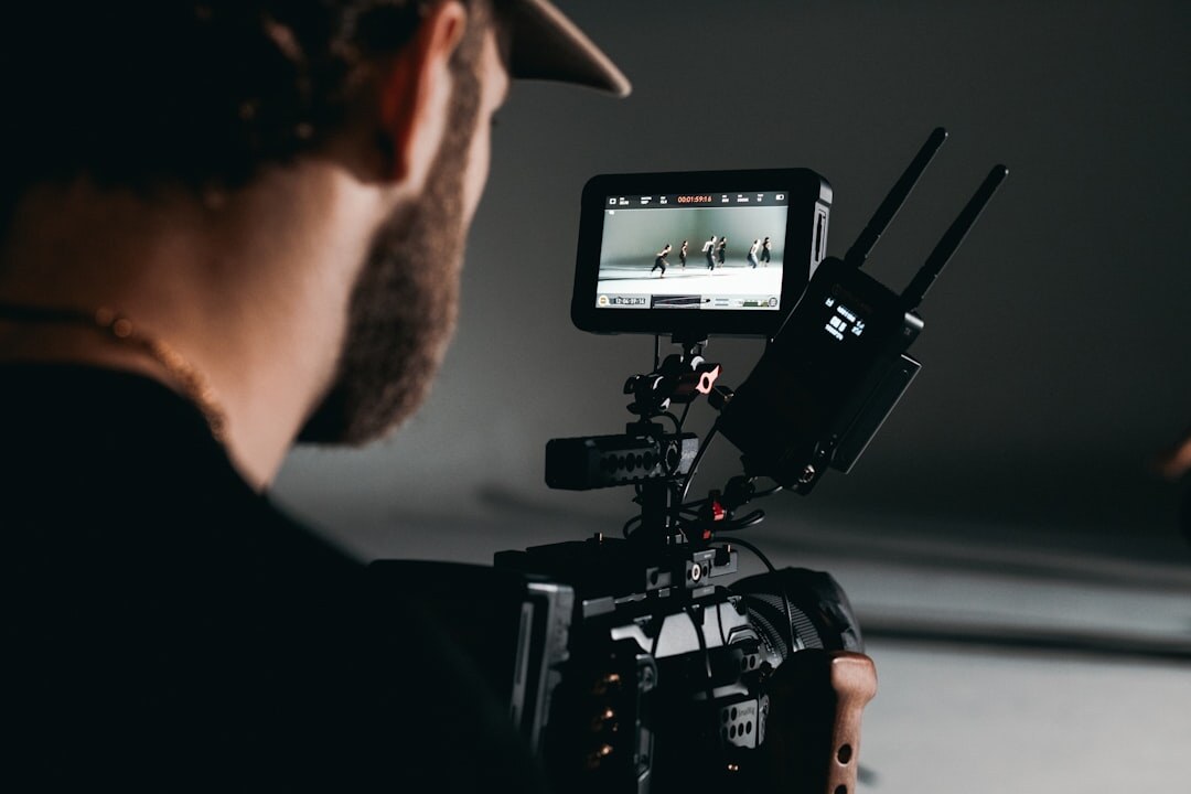 Camera operator filming a professional production
