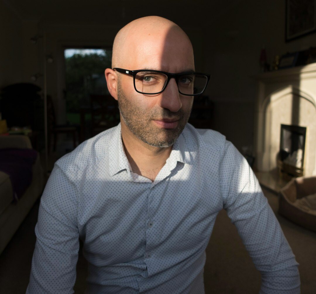 Professional man with glasses portrait